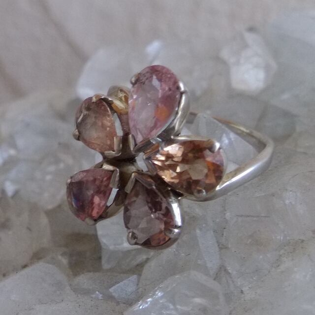 【SV925】*桜トルマリン* リング