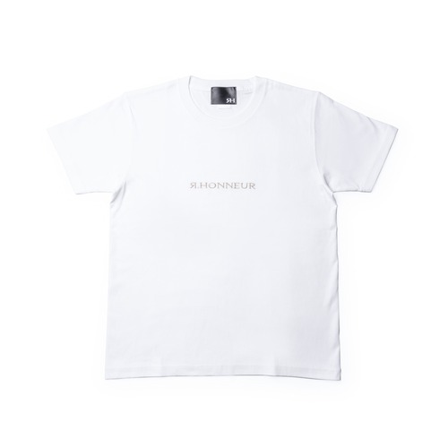 Tシャツ WHITE LOGO GRAY-unisex-