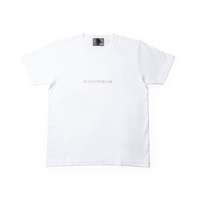Tシャツ WHITE LOGO GRAY-unisex-