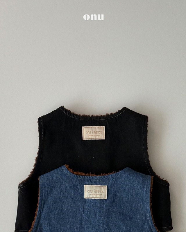 予約⌇onu/ Dumble denim vest