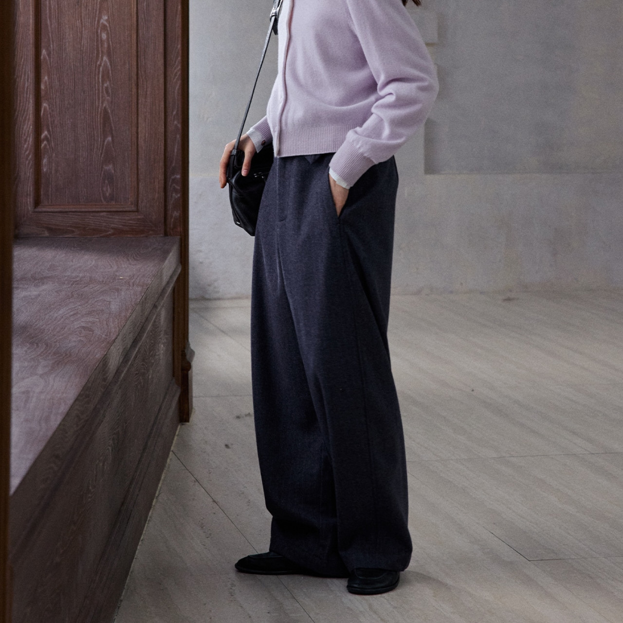 Straight Pants T3675