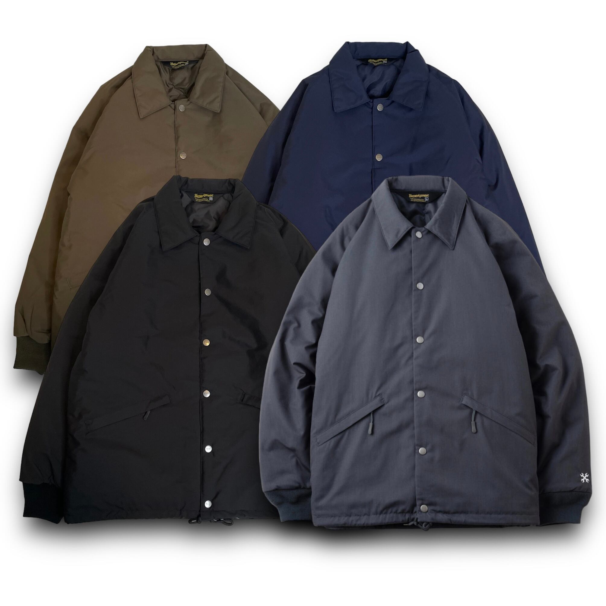 BLUCO ブルコ LEATHER かるい COACH JACKET 羊革 