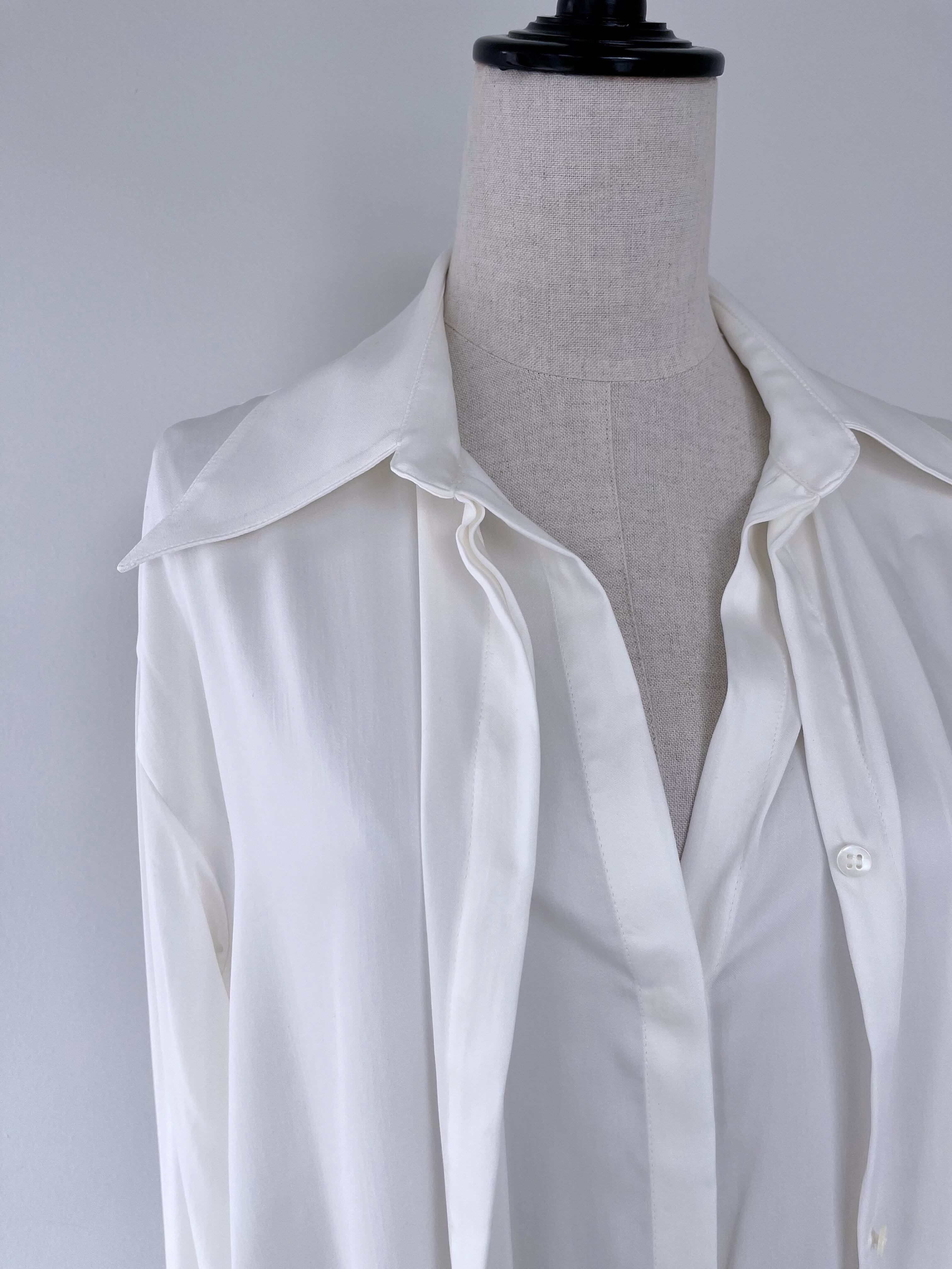 ミューラル　Framed embroidery wrap shirt　24AW MURRAL Framed embroidery wrap shirt | KOKO