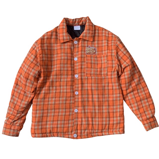 Plaid pattern quilted jacket 2238