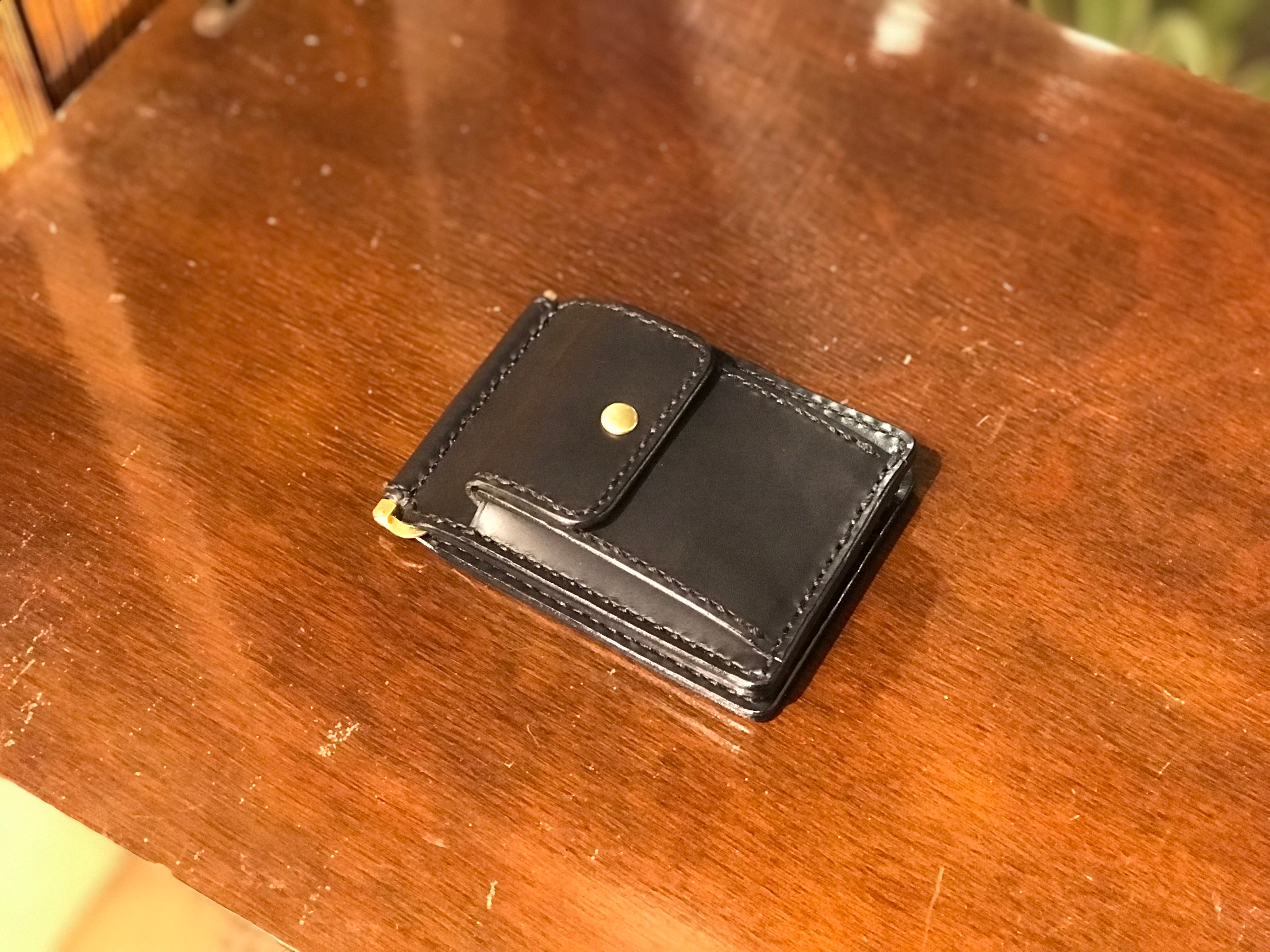 コインP付きマネークリップ