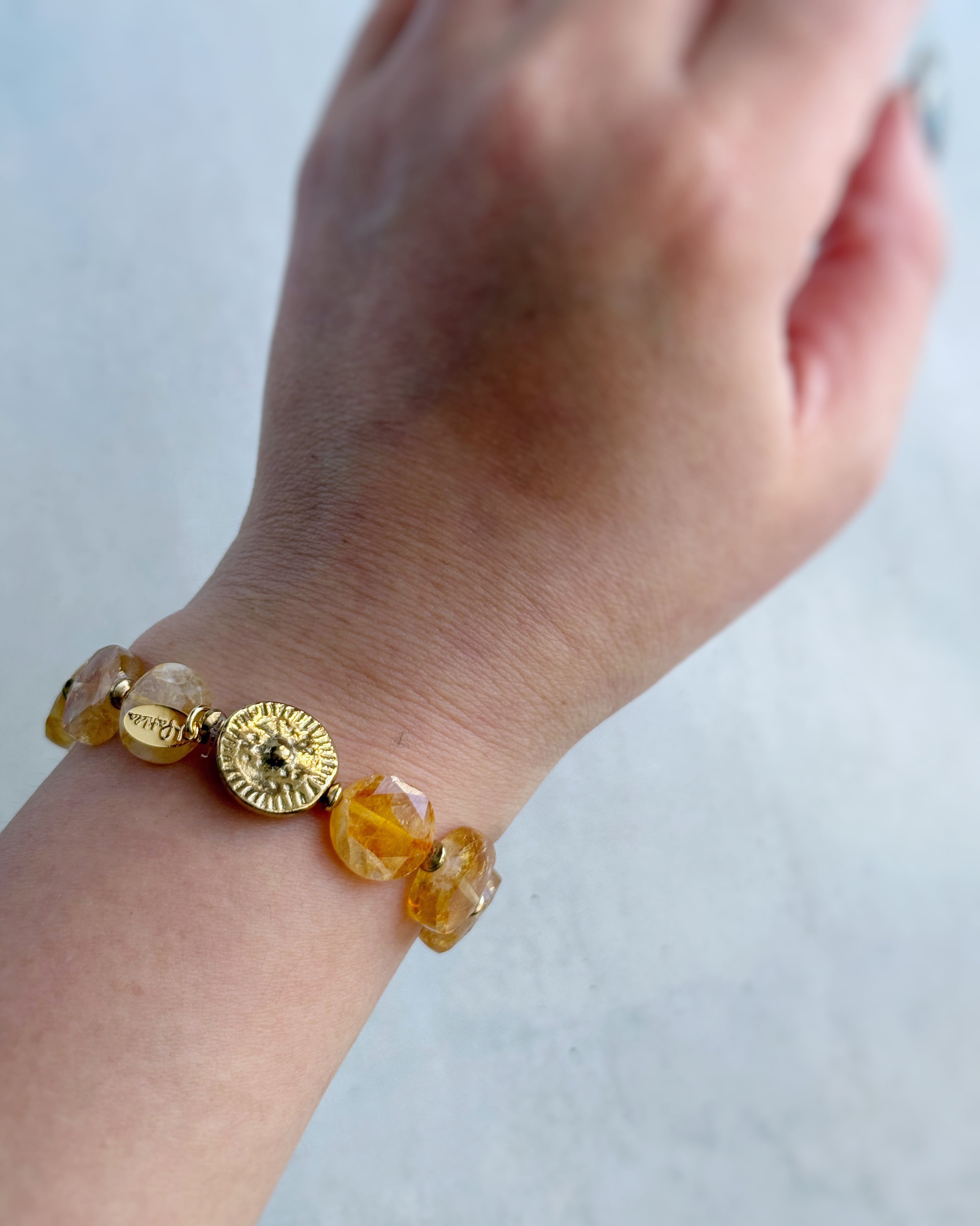 tumble bracelet(シトリン)