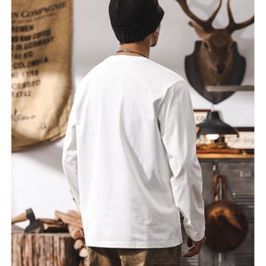 フェイスプリントクルーネックTシャツ 10205