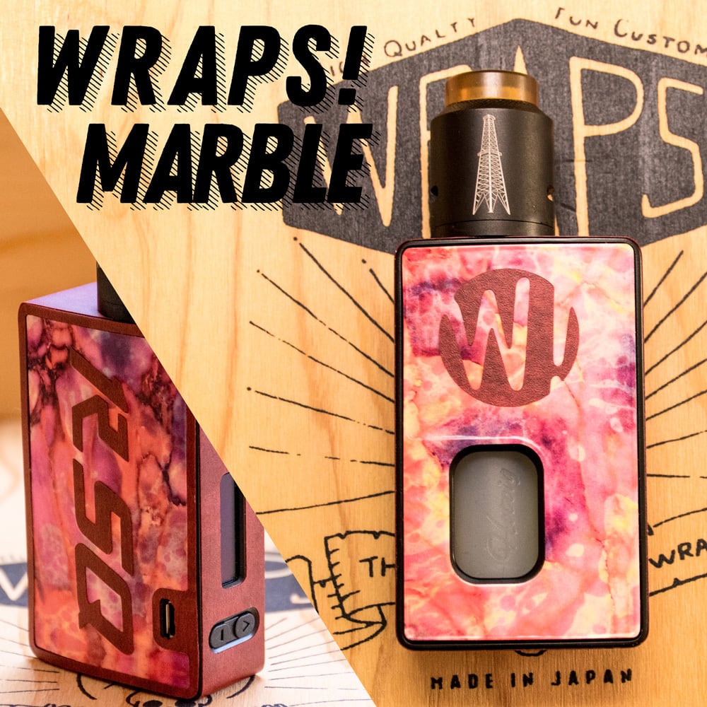 WRAPS! for RSQ Rig Mod WW & Hot Cig | WRAPS!（ラップス）VAPE