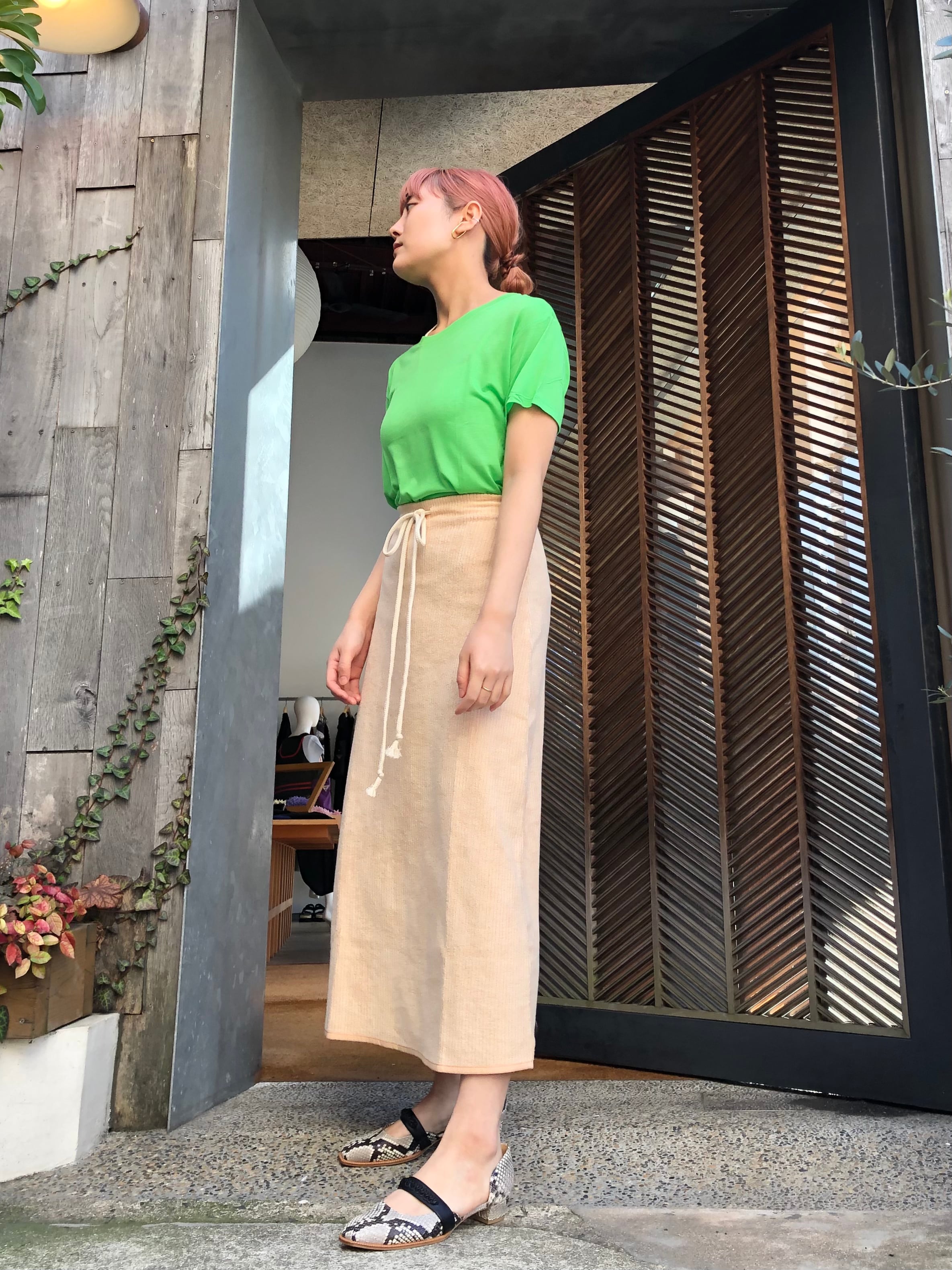 BASERANGE ベースレンジ　DOUGLAS SKIRT スカート