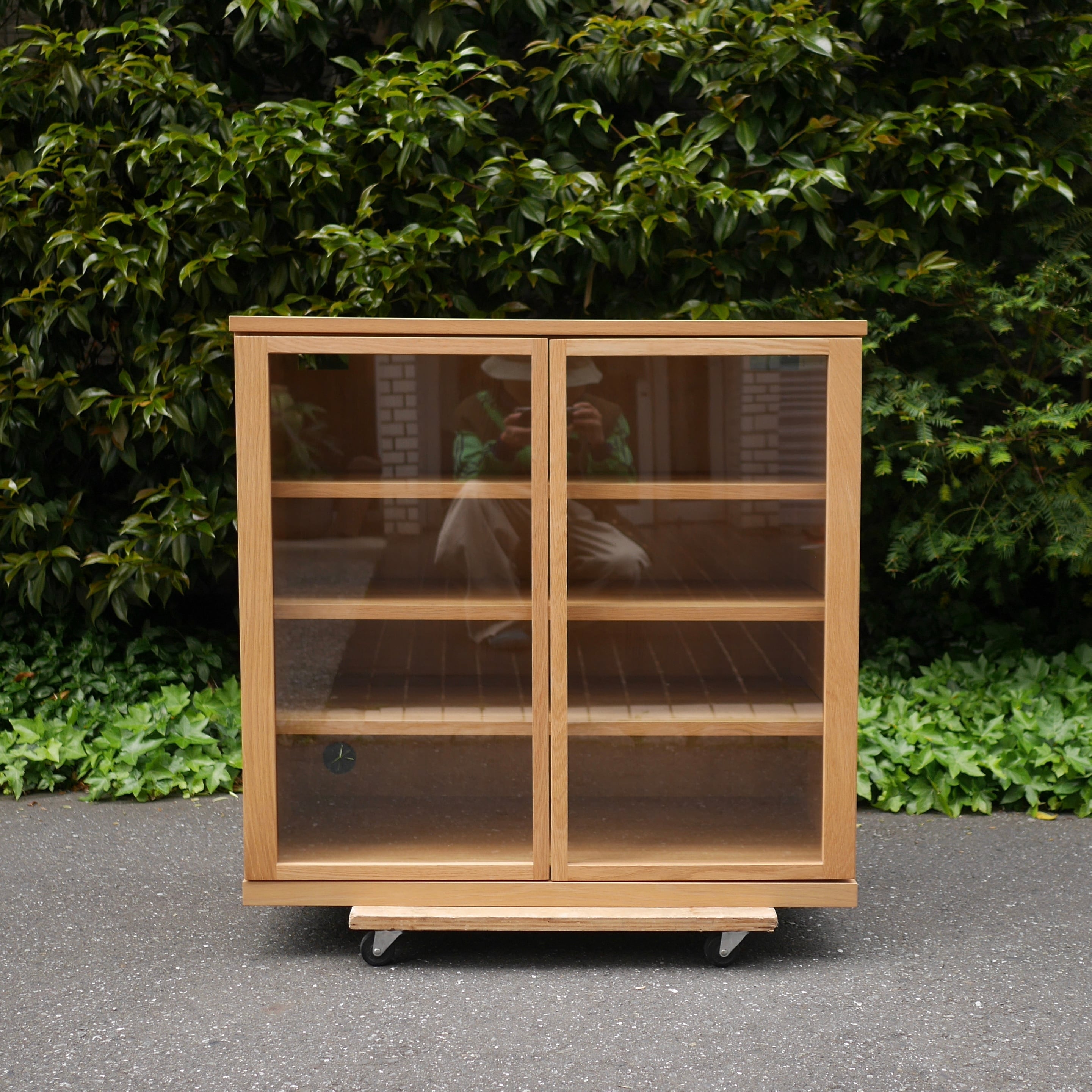 無印良品 木製ガラスキャビネット | トリノス-torinoth- | 新宿区