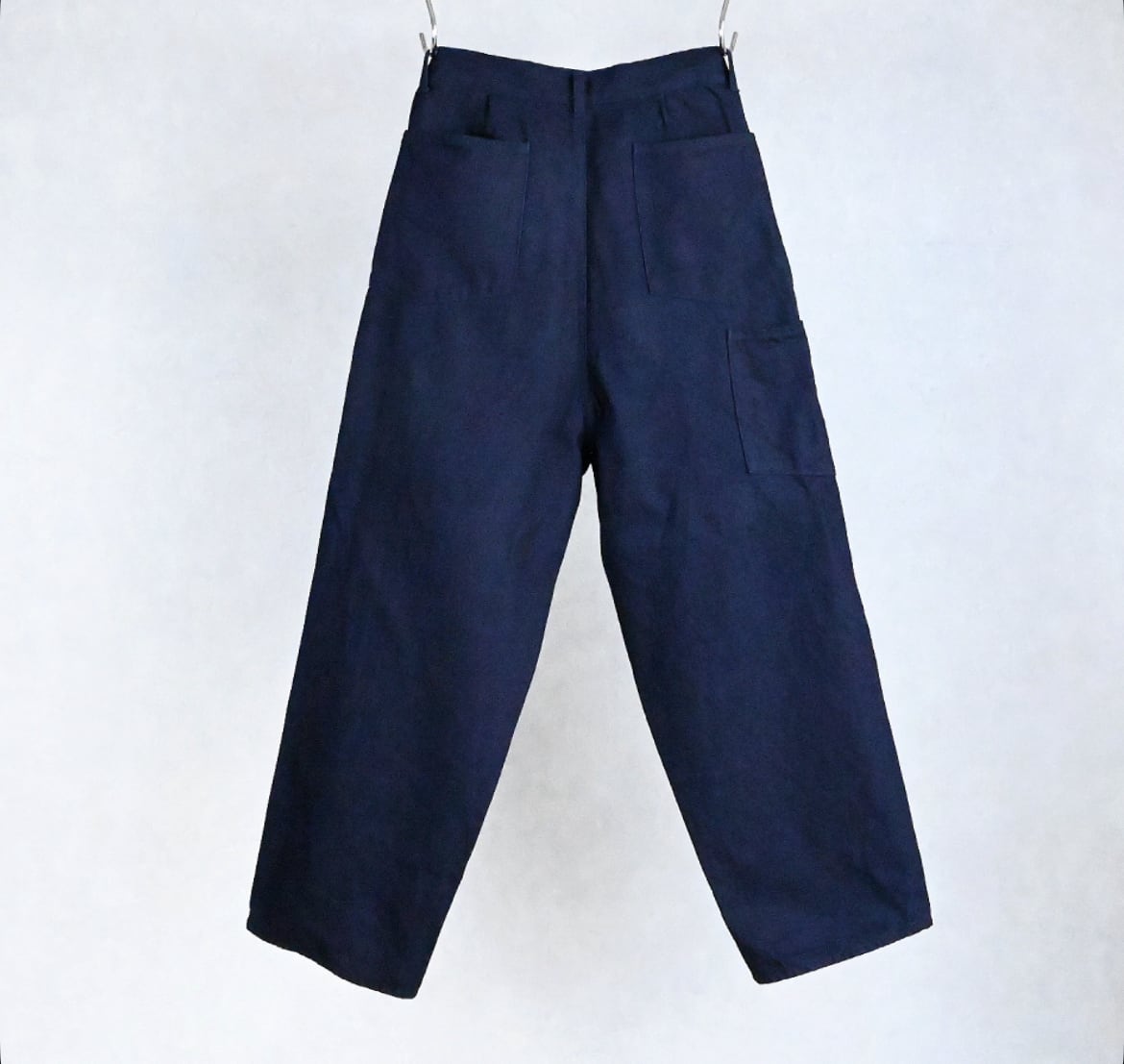 25AW》【STILL BY HAND】12OZ DENIM 1 TUCK PANTS スティルバイハンド