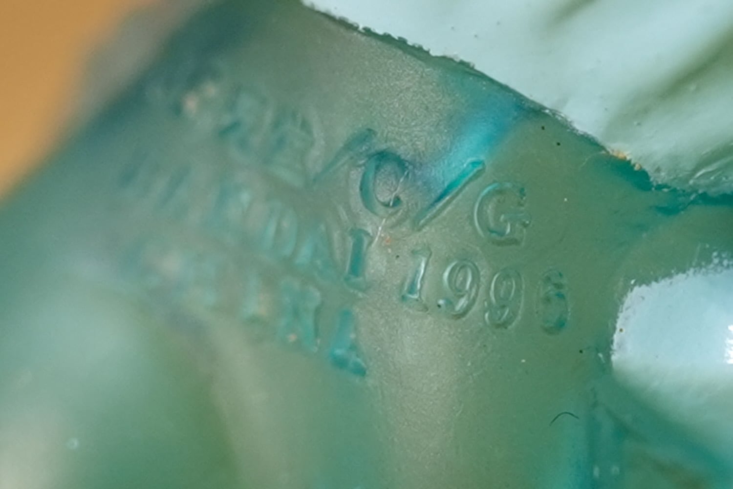 4339BP1 シャワーズ クリア ポケモンキッズ 指人形 平成レトロ 1996