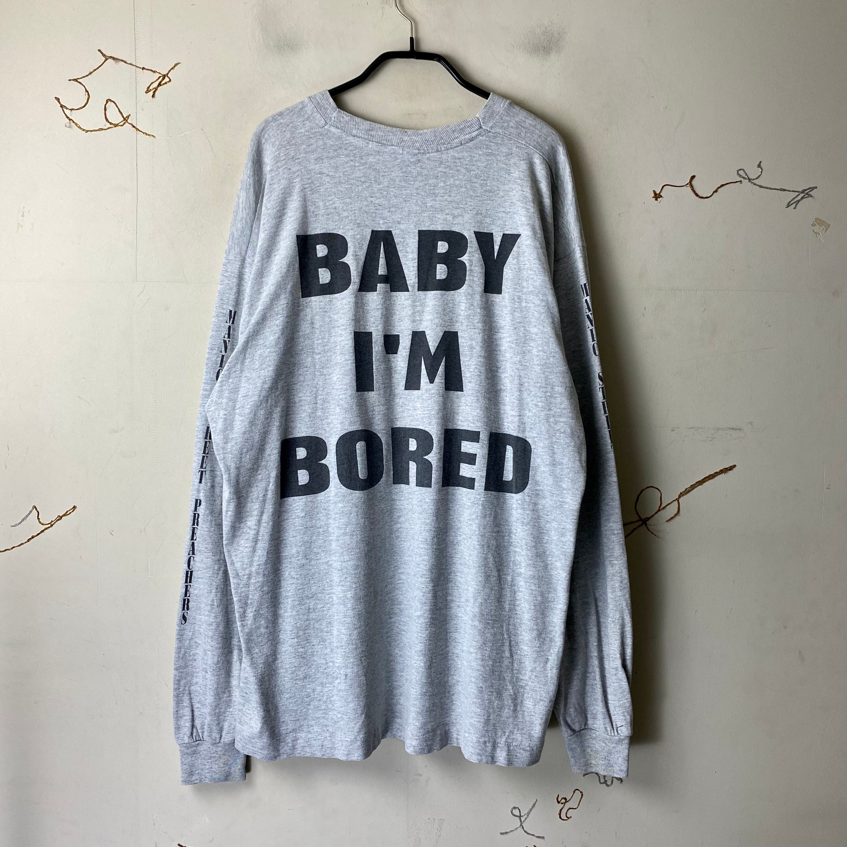 vintage 1990's MANIC STREET PREACHERS long sleeves music tee