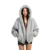 【暖かさUP】ストリート ダイヤファー中綿ジャケット T2019