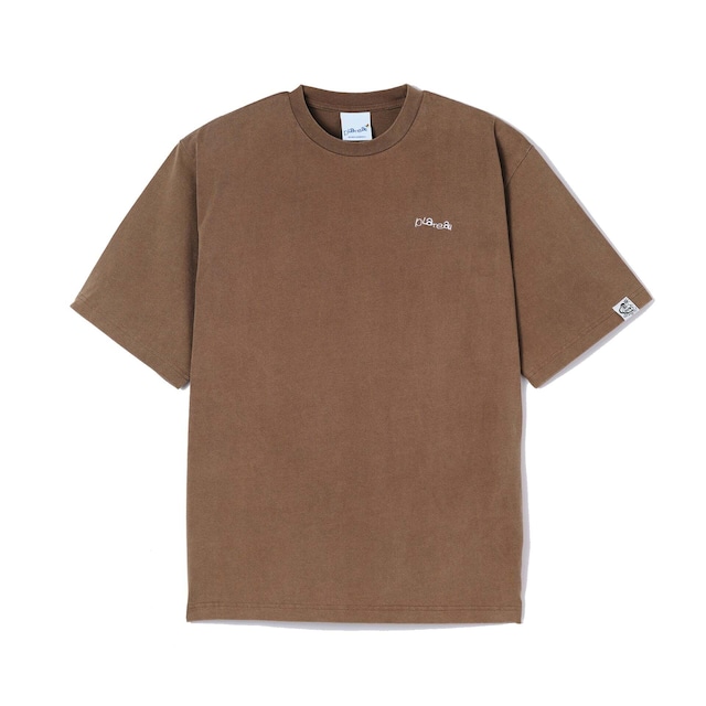 PLATEAU STUDIO 24SS Shishu Logo Washed Tee (Brown)