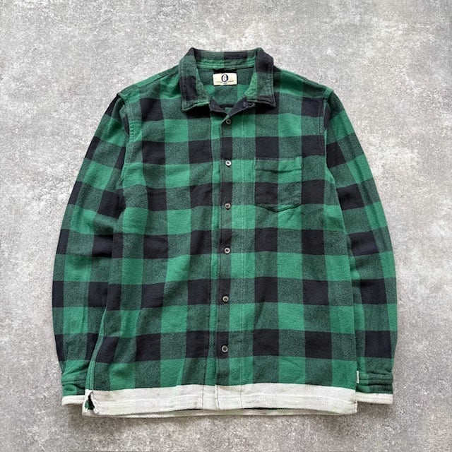 GOODENOUGH】グッドイナフ バッファローチェック オープンカラー