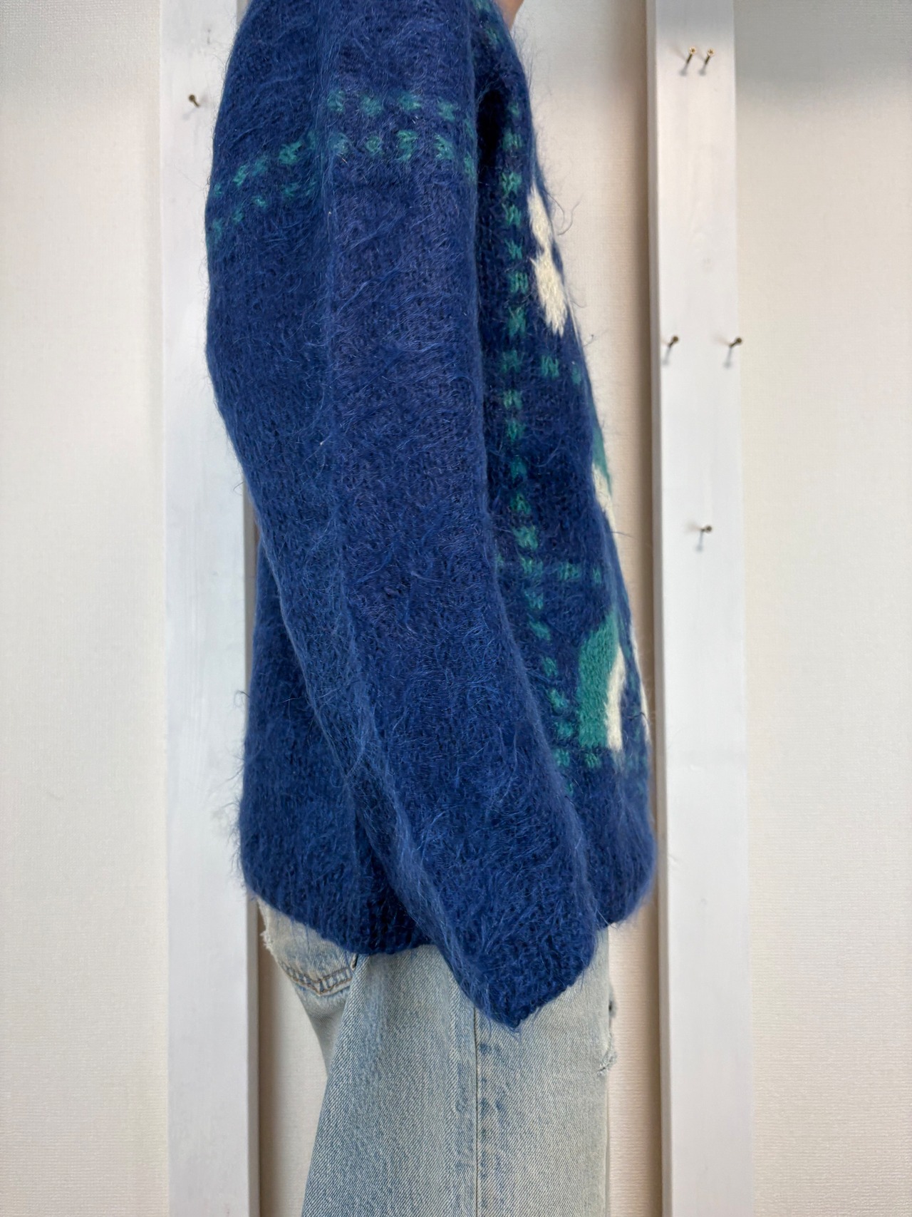 Europe mohair mixed jumper