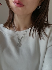coin silver necklace