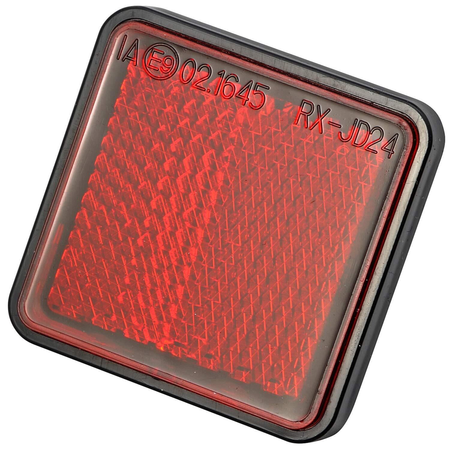 特価商品】デイトナ(Daytona) バイク リフレクター 単体 スクエア