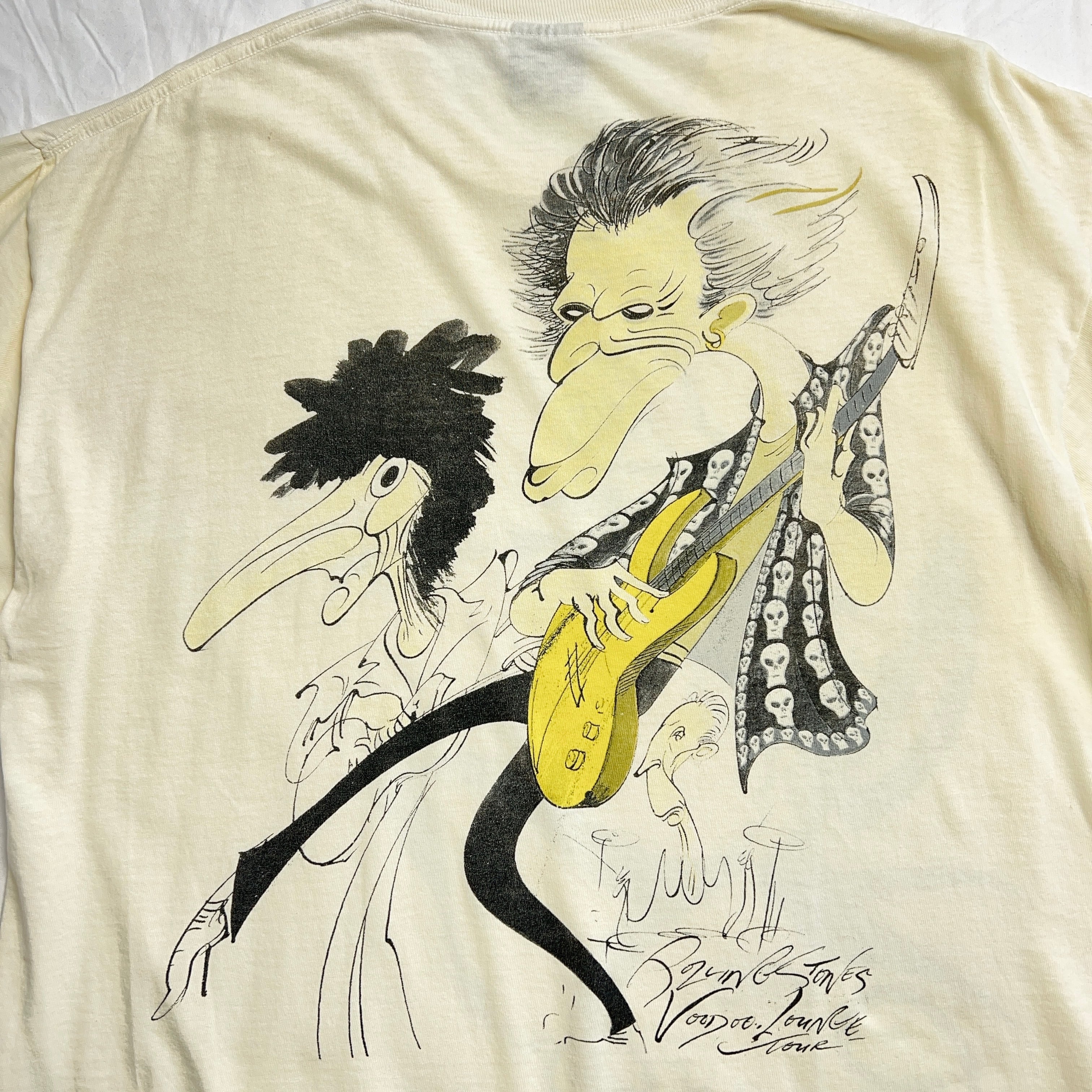 90's The Rolling Stones × Gerald Scarfe Art Tshirt 90年代