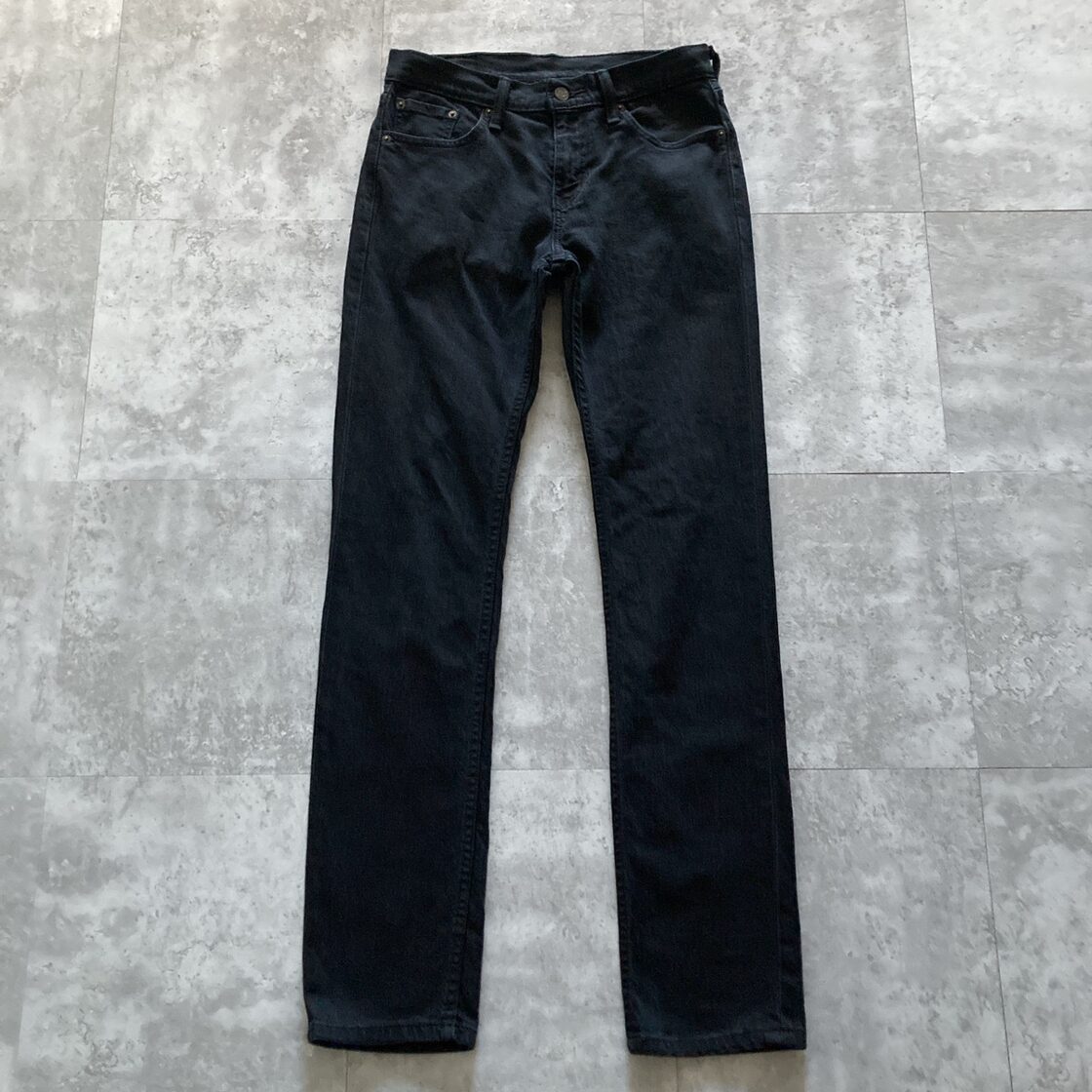 W29 L32】Levis 511 リーバイス ジッパーフライ スキニー 後染め 