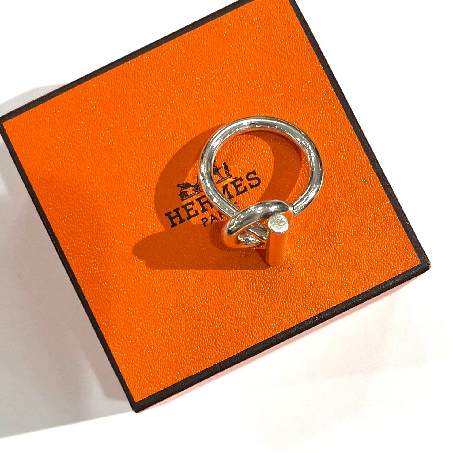 希少サイズ【HERMES】【17号57】2484 エルメス エシャペスターリング