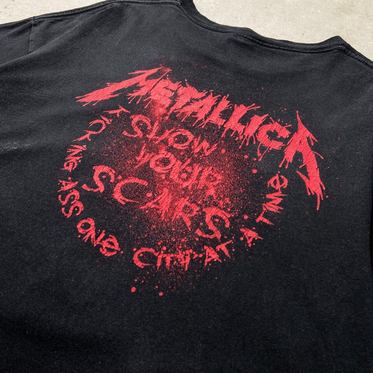 00年代 METALLICA メタリカ バンドTシャツ バンT ツアー メンズ2XL 