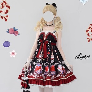 楽天市場】Lolita ロリータ ジャンパースカート ワンピース