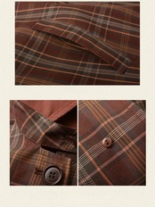 Arden Classic Check Trench Coat F0818