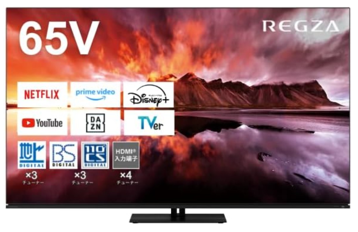 65X8900N）ミドルグレード/65インチ 有機EL4K スマートテレビ Dolby
