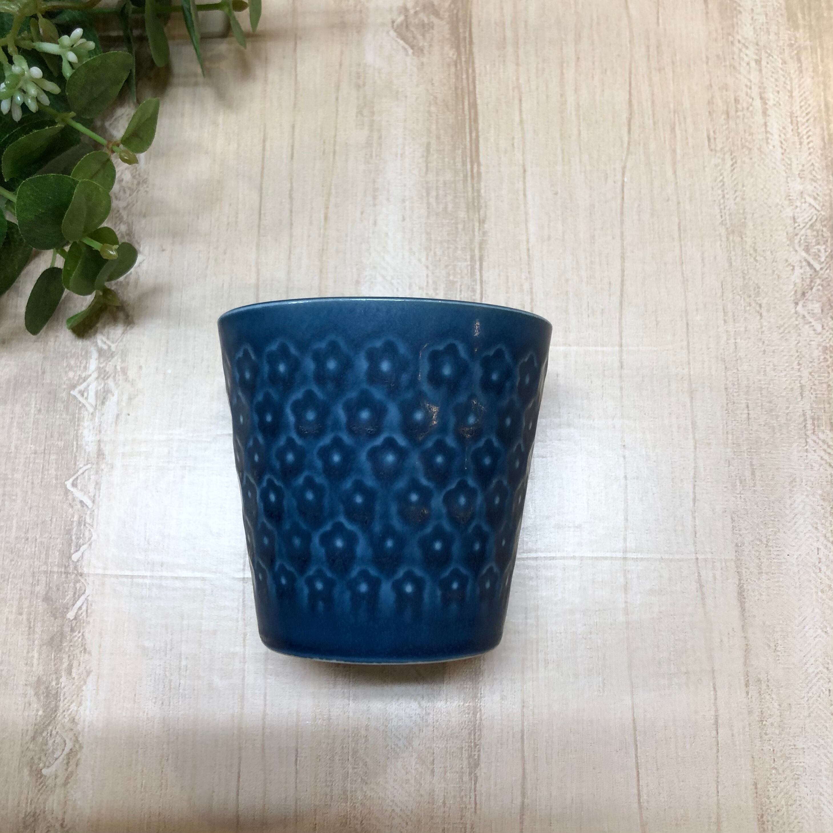 印花型カップ「紺マット」