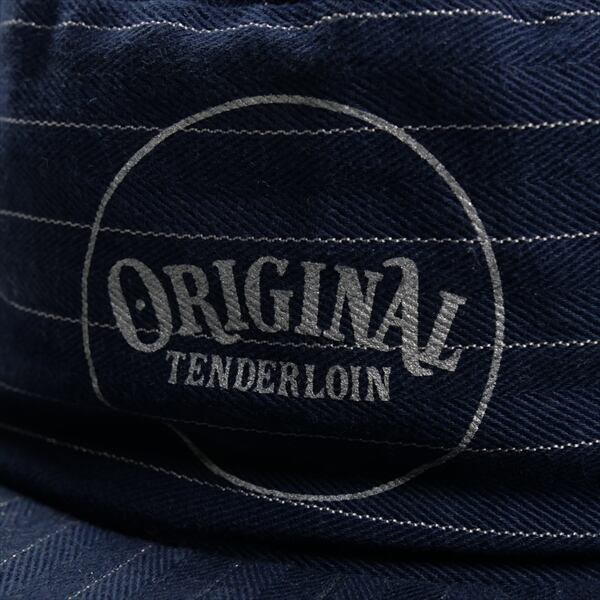 Size【L】 TENDERLOIN テンダーロイン WORK CAP SO キャップ 紺 【中古