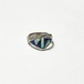 Vintage Southwestern Opal & Blue Gemstone Inlay Ring