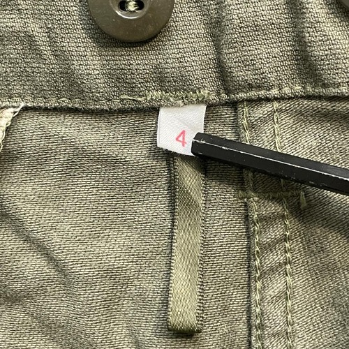 80-90s ドイツ軍 実物 モールスキン フィールドパンツ w35 詳細写真9