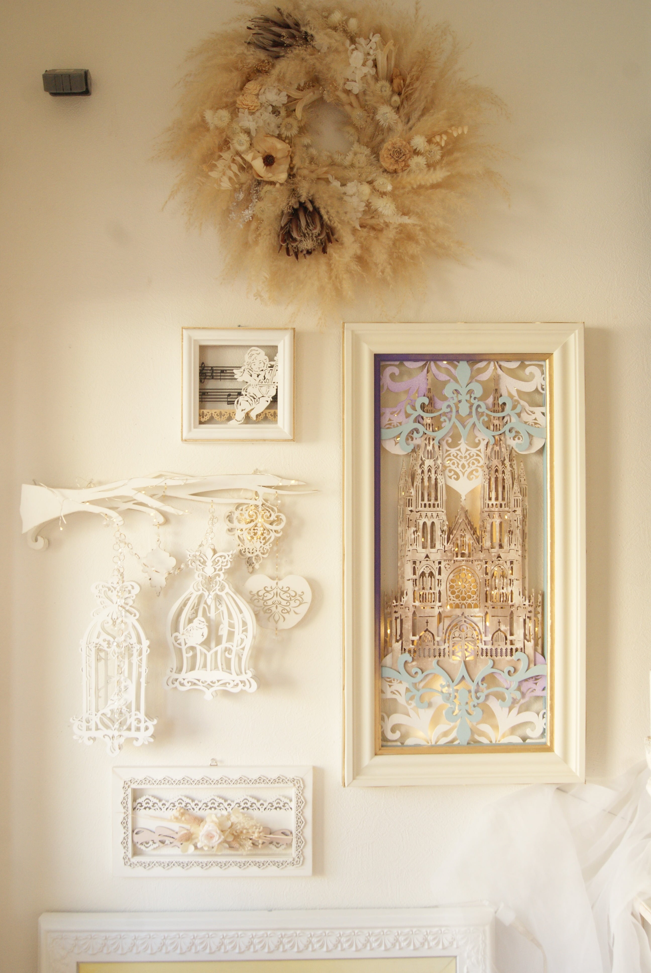 むにゅむにゅ ムニュムニュマントルピース シャビー シャビーシック