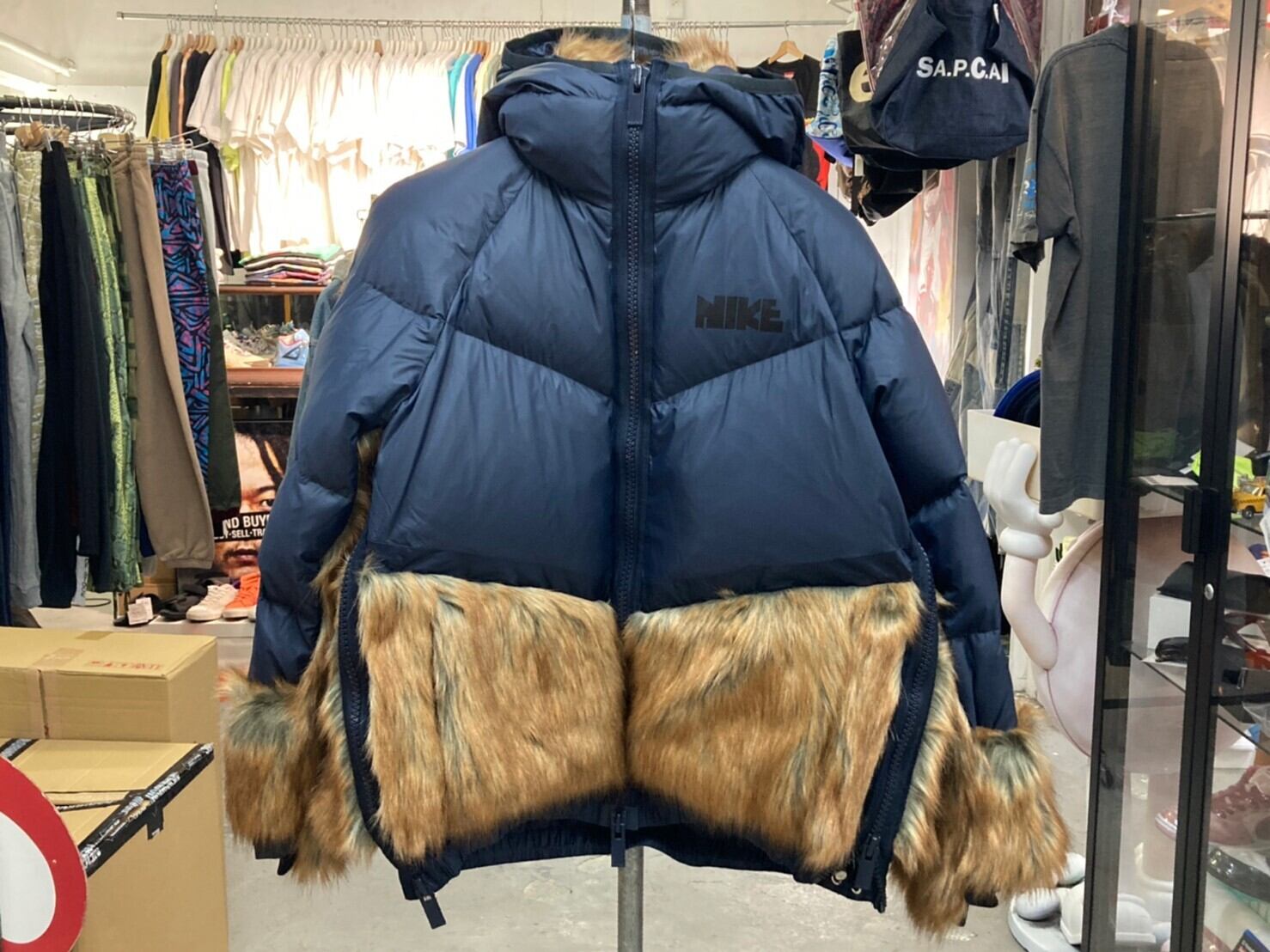 NIKE × sacai NSW Other Sports W Nrg Rh Parka NAVY XS CT3267-475 