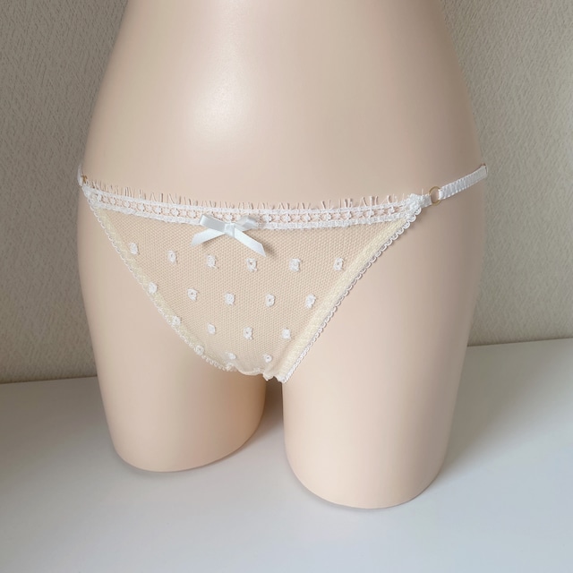 French Dot Panty(white)