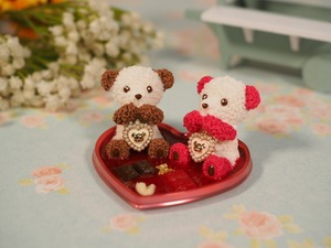 【限定新作ビジュー】レアくまさん恋ベア