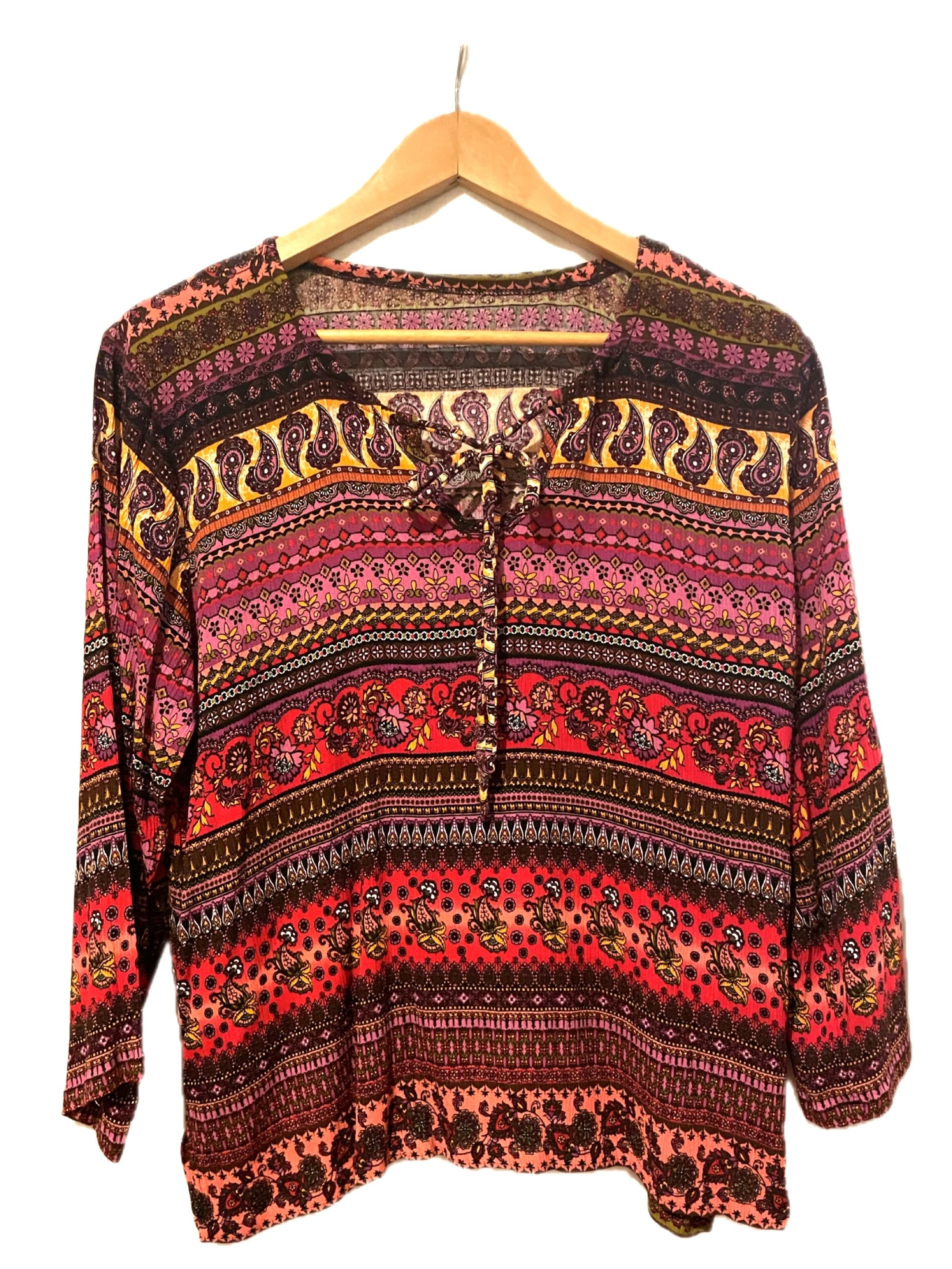 新品、エスニック☆レッド系