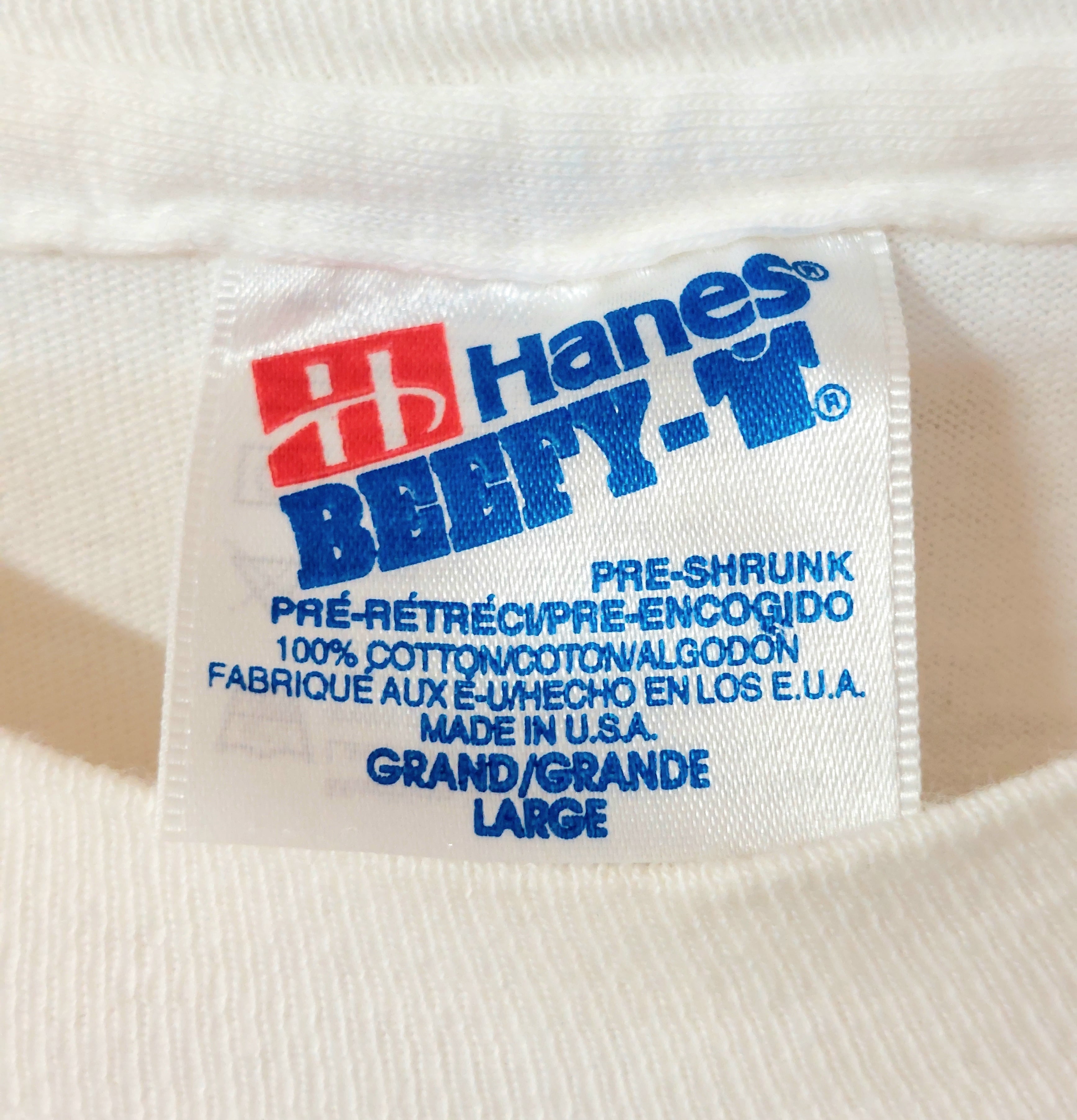 90s Hanes 槇原敬之 PHARMACY 半袖Tシャツ USA製　Lサイズ