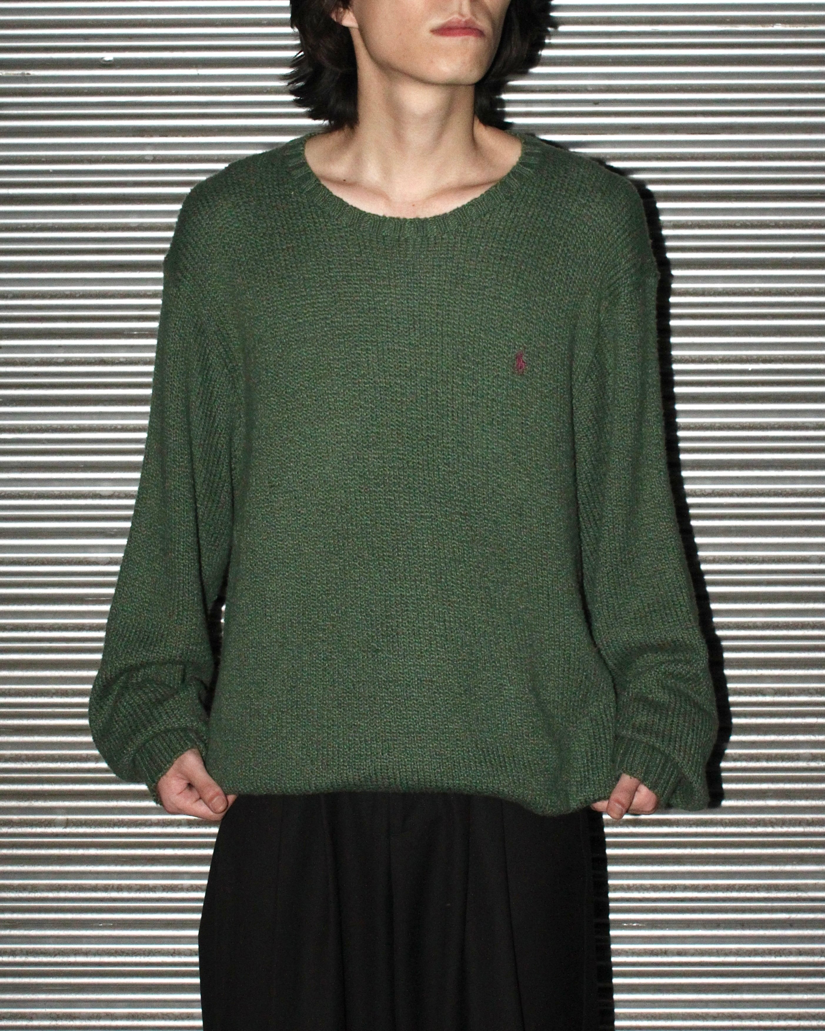 90s Ralph Lauren Plane Cotton Knit