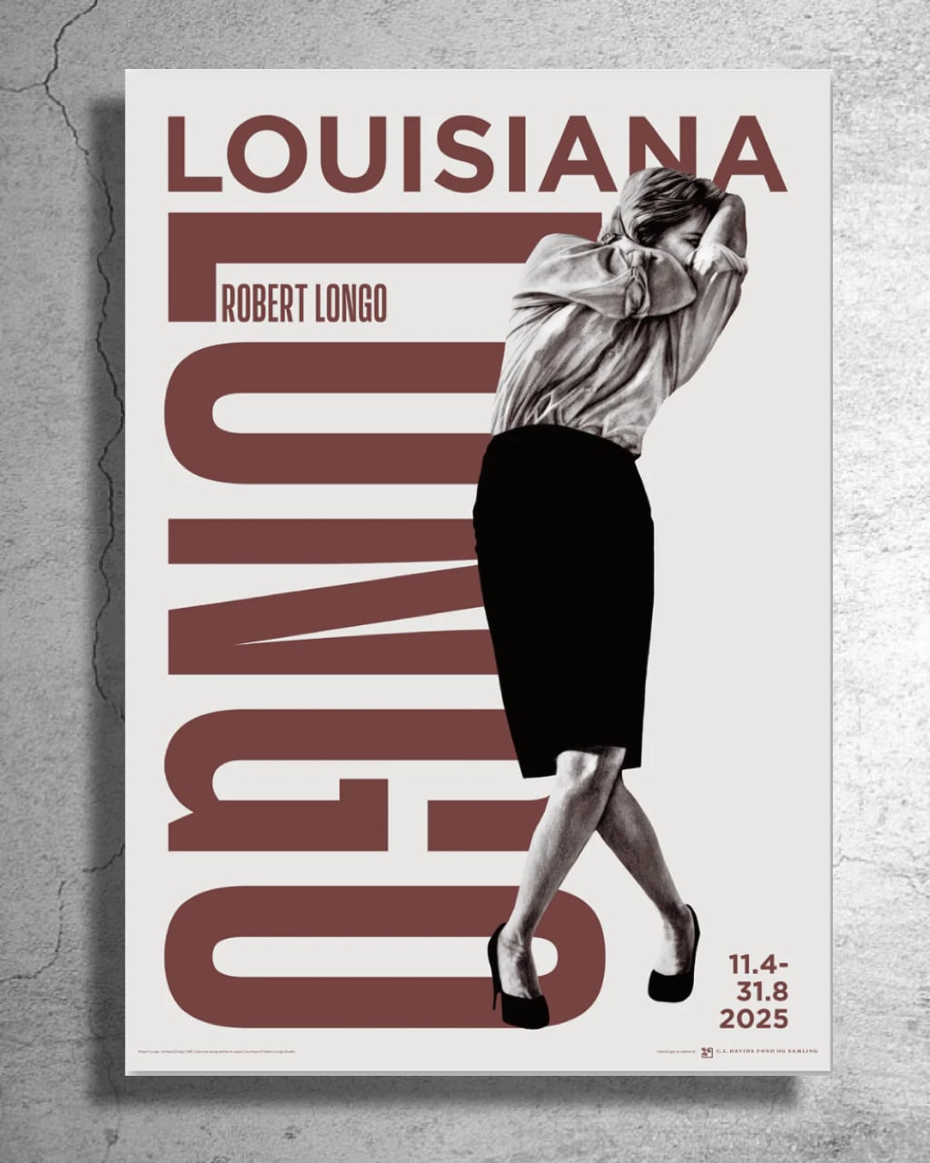 現代美術家『スーザン・フィリップス』2013年ドイツでの展示ポスター