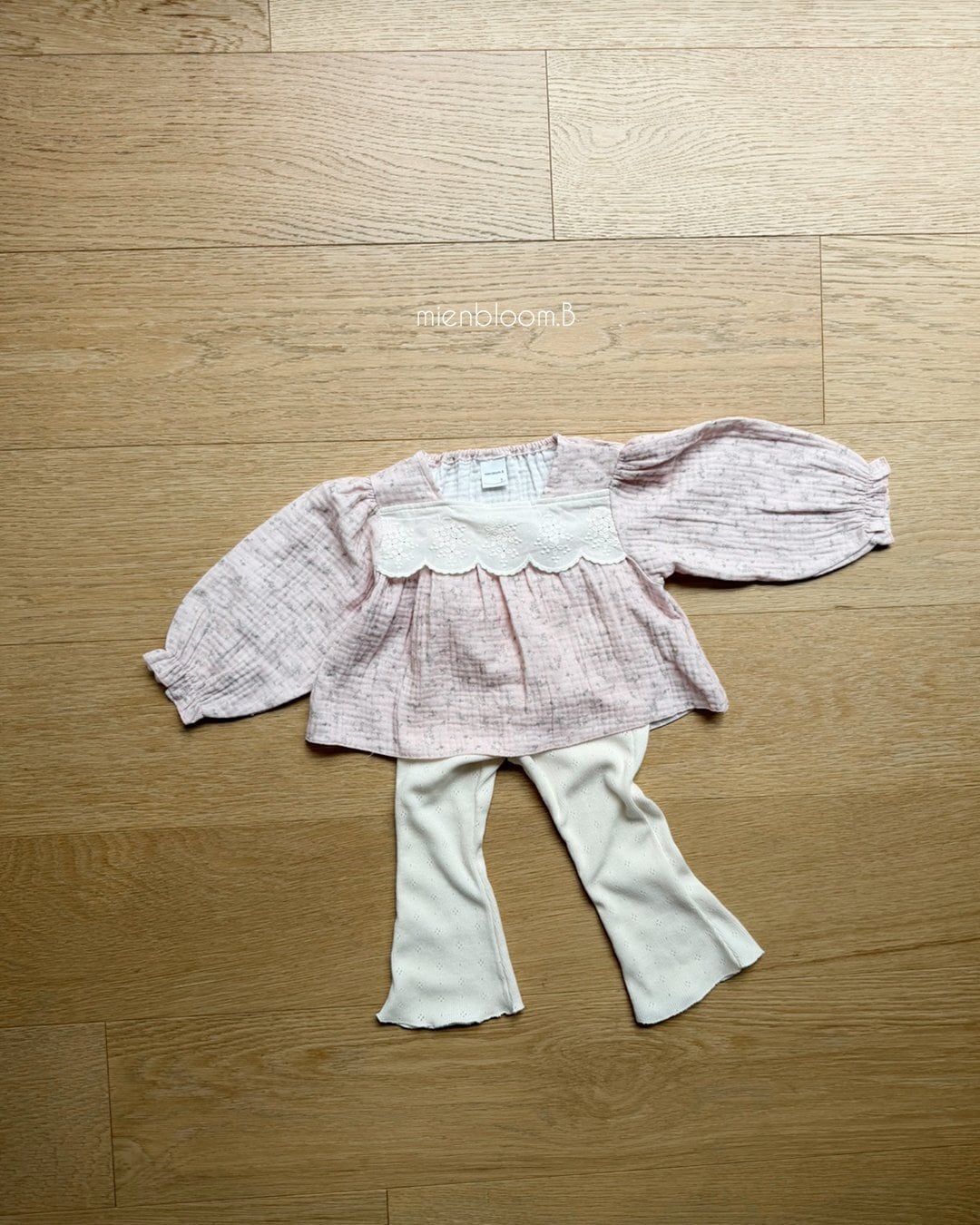 送料無料【予約】/ babyニットブーツカットレギンス / mienbloom