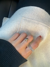 original bi-color star ring