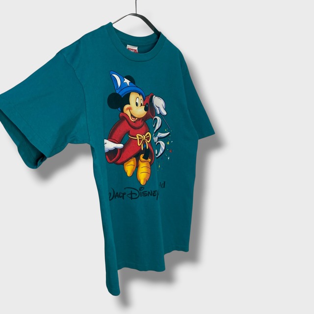 90s ミッキーマウス　ファンタジア　キャラTシャツ　USA製ディズニーワールド