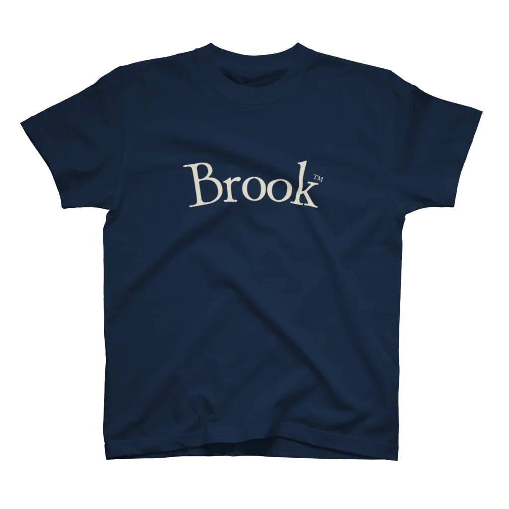 Navy)Brook Logo LightGray S/S Tee | Brook-Japan