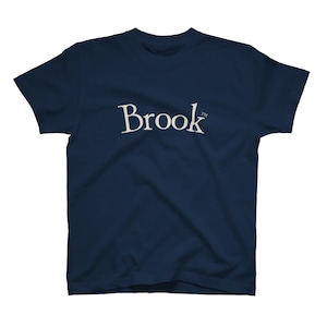 Navy)Brook Logo LightGray S/S Tee