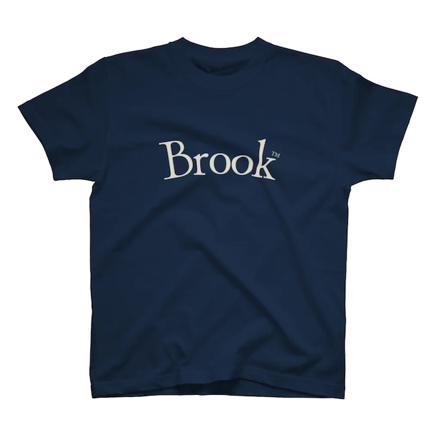 Navy)Brook Logo LightGray S/S Tee