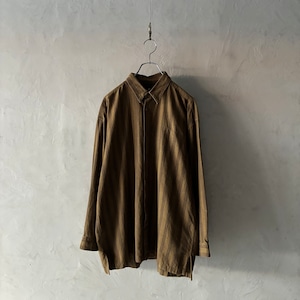-Issey miyake- 80's cotton stripe shirt