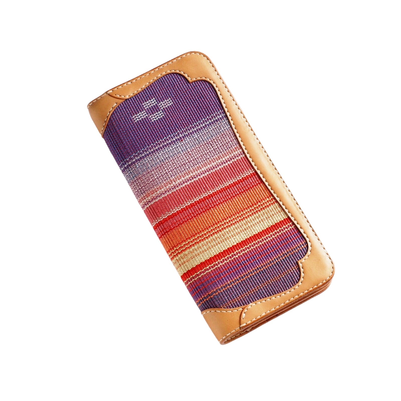 ミンサー織ロングウォレット